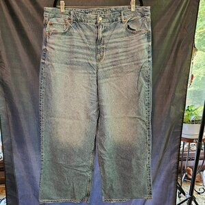 American Eagle Outfitters Blue Straight Leg Jeans